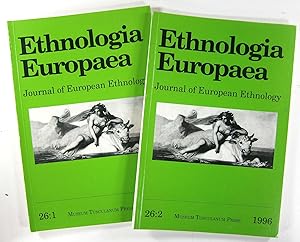 Bild des Verkufers fr Ethnologia Europaea. Journal of European Ethnology. 26:1+ 26:2 - 1996. zum Verkauf von Brbel Hoffmann