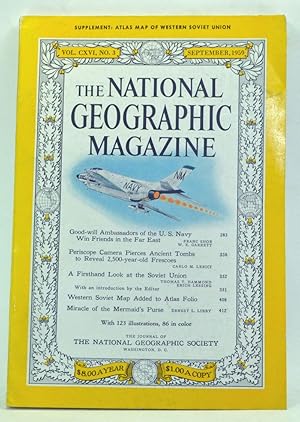 Seller image for The National Geographic Magazine, Volume 116 Number 3 (September 1959) for sale by Cat's Cradle Books