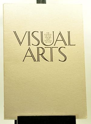 Bild des Verkufers fr The Journal of the Theory and Criticism of the Visual Arts, Volume 1, Number 2 (1982) zum Verkauf von Cat's Cradle Books