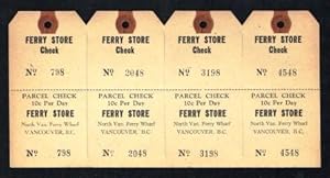 Customer Parcel Checks for the Ferry Store at the North Vancouver Ferry Wharf