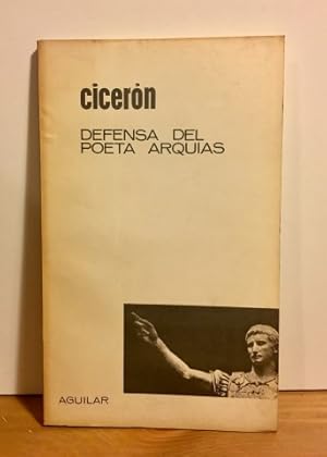 Imagen del vendedor de Defensa del Poetas Arquias a la venta por Librera Torres-Espinosa