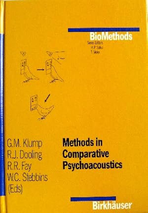 Bild des Verkufers fr Methods in Comparative Psychoacoustics. In englischer Sprache. zum Verkauf von Antiquariat Richart Kulbach
