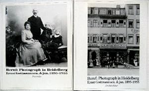 Image du vendeur pour Beruf : Photograph in Heidelberg. Gottmann, Ernst sen. und jun. 1895 - 1955. Portrts. Architektur. mis en vente par Antiquariat Richart Kulbach