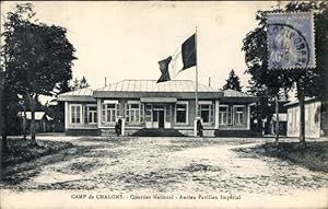 Ansichtskarte / Postkarte Châlons en Champagne Marne, Blick auf das Quartier National, Pavillon I...