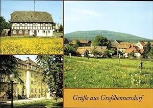 Imagen del vendedor de Ansichtskarte / Postkarte Grohennersdorf Herrnhut in der Oberlausitz, Umgebindehaus, Katharinenhof, Knigsholz a la venta por akpool GmbH