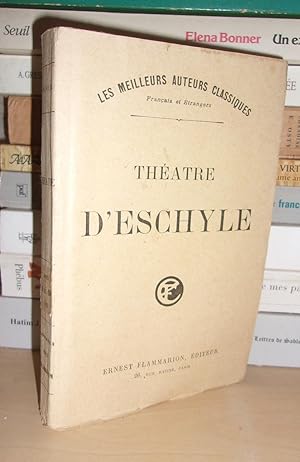 Image du vendeur pour THEATRE D'ESCHYLE mis en vente par Planet's books