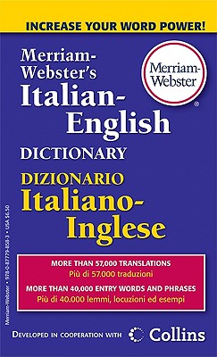Bild des Verkufers fr Merriam-Webster's Italian-English Dictionary (Paperback or Softback) zum Verkauf von BargainBookStores