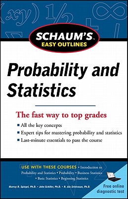 Seller image for Schaum's Easy Outline of Probability and Statistics (Paperback or Softback) for sale by BargainBookStores