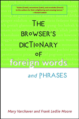 Immagine del venditore per The Browser's Dictionary of Foreign Words and Phrases (Hardback or Cased Book) venduto da BargainBookStores