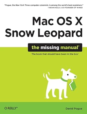 Imagen del vendedor de Mac OS X Snow Leopard: The Missing Manual: The Missing Manual (Paperback or Softback) a la venta por BargainBookStores