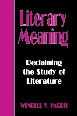 Imagen del vendedor de Literary Meaning (Paperback or Softback) a la venta por BargainBookStores