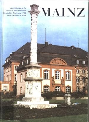 Image du vendeur pour Mainz. 2.Jahrgang. Heft 2. u.a. Die Mainzer Rmerschiffe. uvm. Vierteljahreshefte fr Kultur, Politik, Wirtschaft, Geschichte. mis en vente par books4less (Versandantiquariat Petra Gros GmbH & Co. KG)