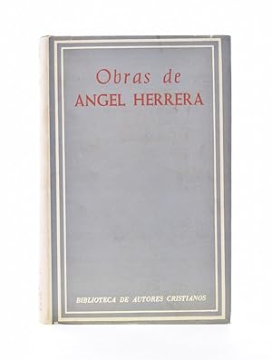 Imagen del vendedor de OBRAS SELECTAS DE MONS. NGEL HERRERA ORIA a la venta por Librera Monogatari