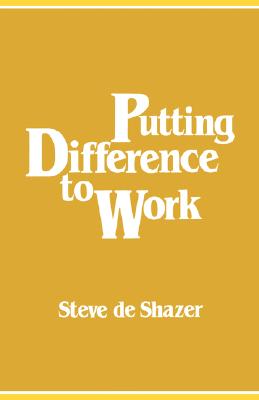 Seller image for Putting Difference to Work (Paperback or Softback) for sale by BargainBookStores