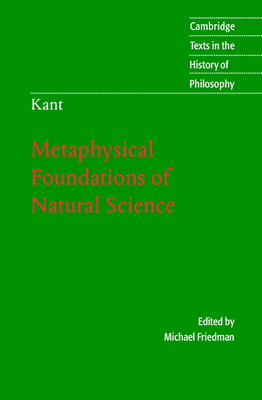 Seller image for Kant: Metaphysical Foundations of Natural Science (Paperback or Softback) for sale by BargainBookStores