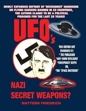 Bild des Verkufers fr UFO's Nazi Secret Weapons? (Paperback or Softback) zum Verkauf von BargainBookStores