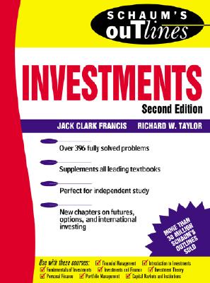 Seller image for Schaum's Outline of Investments (Paperback or Softback) for sale by BargainBookStores