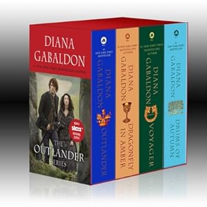 Bild des Verkufers fr Outlander Boxed Set: Outlander, Dragonfly in Amber, Voyager, Drums of Autumn (Paperback or Softback) zum Verkauf von BargainBookStores