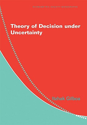 Imagen del vendedor de Theory of Decision Under Uncertainty (Paperback or Softback) a la venta por BargainBookStores