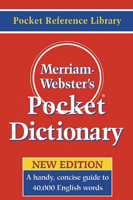 Bild des Verkufers fr Merriam-Webster's Pocket Dictionary (Paperback or Softback) zum Verkauf von BargainBookStores