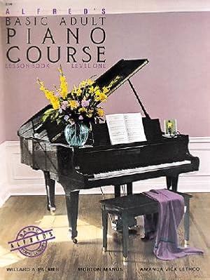 Seller image for Alfred's Basic Adult Piano Course Level One: Lesson Book (Paperback or Softback) for sale by BargainBookStores