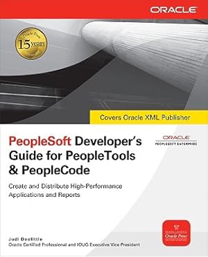 Image du vendeur pour PeopleSoft Developer's Guide for Peopletools & Peoplecode (Paperback or Softback) mis en vente par BargainBookStores