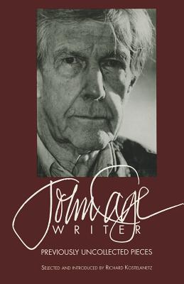 Imagen del vendedor de John Cage Writer (Hardback or Cased Book) a la venta por BargainBookStores