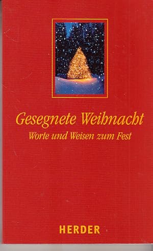 Image du vendeur pour Gesegnete Weihnacht mis en vente par AMAHOFF- Bookstores