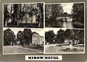 Immagine del venditore per Ansichtskarte / Postkarte Mirow in Mecklenburg Vorpommern, Stadtansichten, Brckenpartie venduto da akpool GmbH