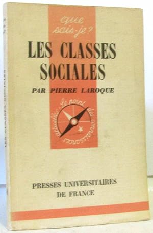 Seller image for Les classes sociales for sale by crealivres