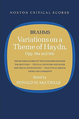 Seller image for Variations on a Theme of Haydn: Norton Critical Score (Paperback or Softback) for sale by BargainBookStores