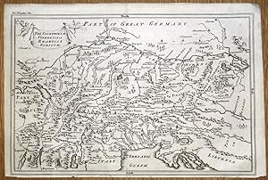 Antique Map AUSTRIA, SLOVENIA, CROATIA, VINDELICIA, NORICUM etc. original c1760