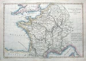 Antique Map FRANCE R.Bonne original c1770
