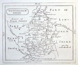 Antique Map NOTTINGHAMSHIRE John Seller c.1780