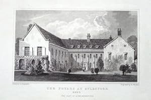 THE FRIARS, AYLESFORD, KENT Antique Print 1829