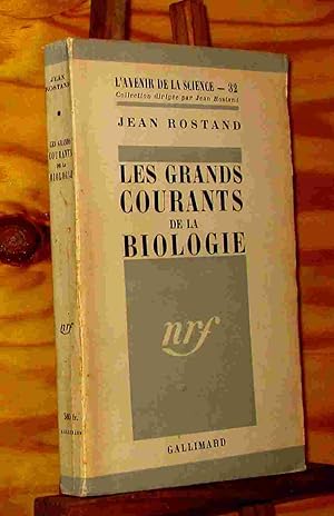 Image du vendeur pour LES GRANDS COURANTS DE LA BIOLOGIE mis en vente par Livres 113