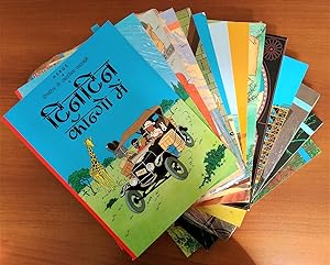 Imagen del vendedor de Set of 14 Foreign Language Books from The Adventures of Tintin Series: Hindi - Foreign Language (Langues trangres) a la venta por CKR Inc.