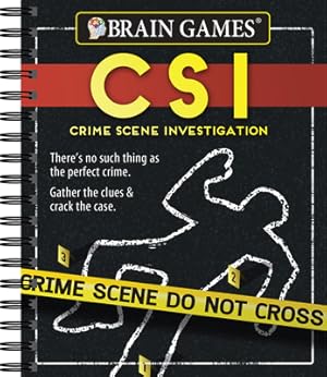 Seller image for Brain Games Crime Scene Investigations: There's No Such Thing as the Perfect Crime. Gather the Clues & Crack the Case (Spiral Bound, Comb or Coil) for sale by BargainBookStores