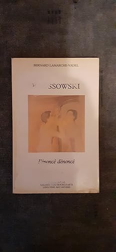 Seller image for KLOSSOWSKI. L nonc dnonc. for sale by Librairie Sainte-Marie