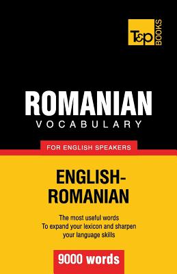 Bild des Verkufers fr Romanian Vocabulary for English Speakers - 9000 Words (Paperback or Softback) zum Verkauf von BargainBookStores