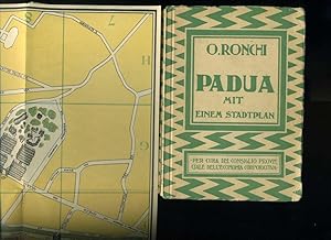 Padua - mit einem farbigen Stadtplan 1933. Maßstab: 1:8000. Format ca 68 x 47 cm. Mit dem Verzeic...