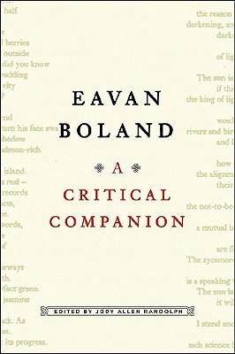 Imagen del vendedor de Eavan Boland: A Critical Companion (Paperback or Softback) a la venta por BargainBookStores