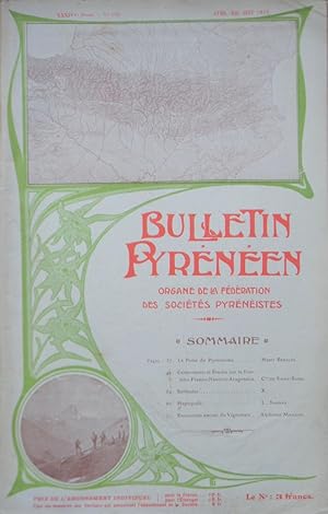 Bulletin Pyrénéen n° 192 XXXIVme Année Avril-Mai-Juin 1929