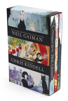 Image du vendeur pour Neil Gaiman/Chris Riddell 3-Book Box Set: Coraline; The Graveyard Book; Fortunately, the Milk (Paperback or Softback) mis en vente par BargainBookStores