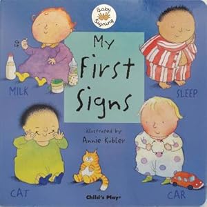 Image du vendeur pour My First Signs (Board Book) mis en vente par BargainBookStores