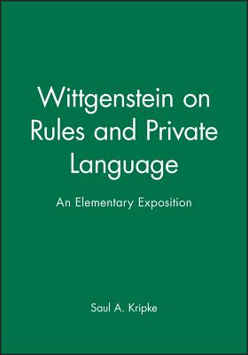 Immagine del venditore per Wittgenstein Rules and Private (Paperback or Softback) venduto da BargainBookStores