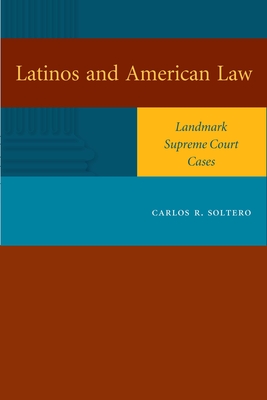 Bild des Verkufers fr Latinos and American Law: Landmark Supreme Court Cases (Paperback or Softback) zum Verkauf von BargainBookStores