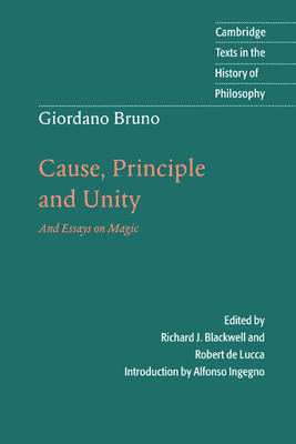 Seller image for Giordano Bruno: Cause, Principle and Unity: And Essays on Magic (Paperback or Softback) for sale by BargainBookStores
