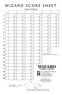 Seller image for Oversized Wizard Scorepads (Paperback or Softback) for sale by BargainBookStores