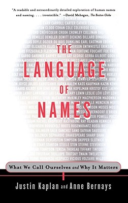 Imagen del vendedor de The Language of Names: What We Call Ourselves and Why It Matters (Paperback or Softback) a la venta por BargainBookStores